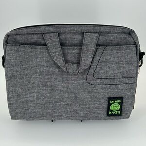 Dime Bags 15” The Side Hustler Laptop Bag in Stone NEW with Tags